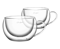 Wyposażenie kuchni LAMART Szklanki termiczne do kawy cappuccino LT9012
